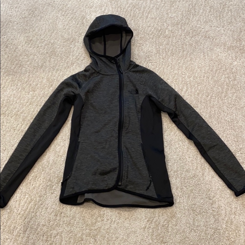 North Face thin zip jacket size XS.
